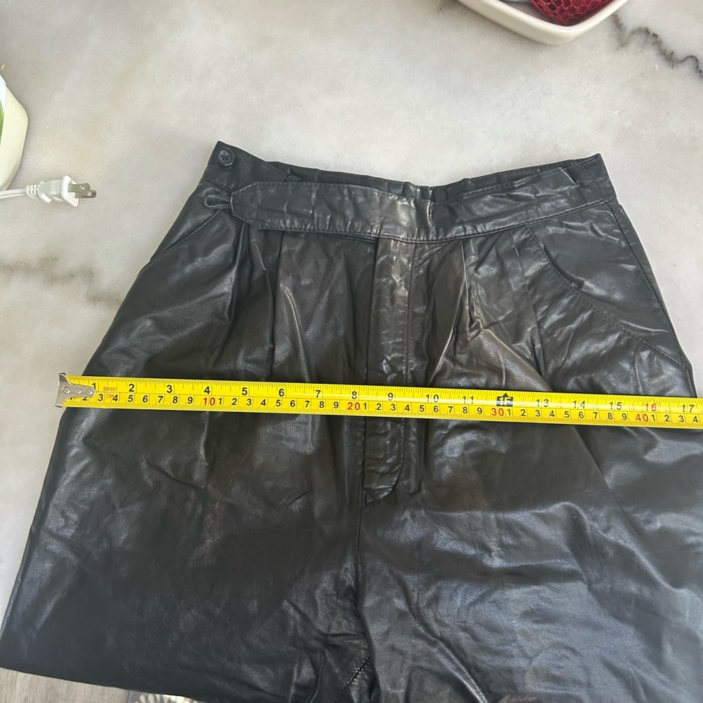 Genuine Leather Pants - Picture 7 of 9